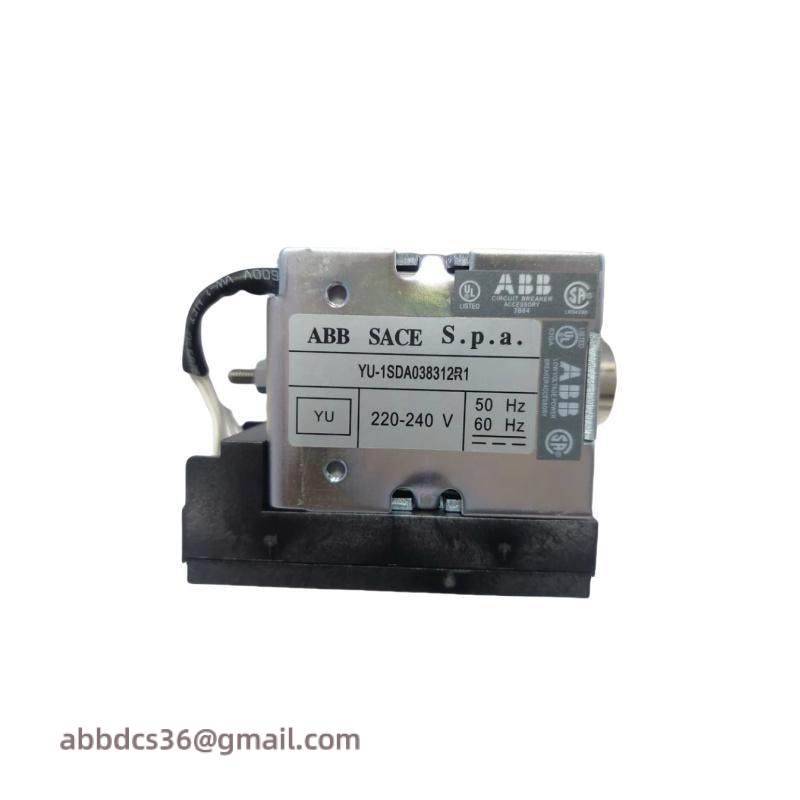 ABB YU-1SDA038312R1 Under Voltage Release Module
