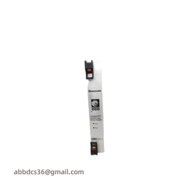 Compressor Controls Corp. PSMU-350-3 CPCI AC-6U-500 Power Supply