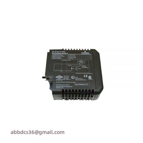 EMERSON KJ3222X1-EA1 Input Module for Industrial Control Systems