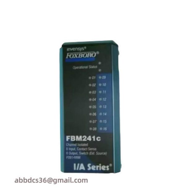Foxboro FBM207C, P0917GY - Channel Isolated Contact Sense Module