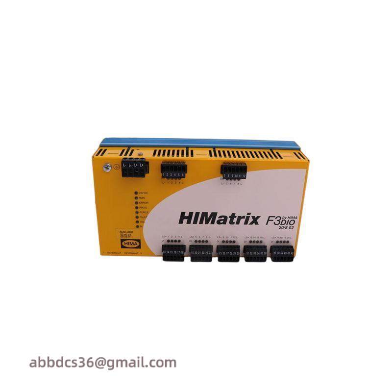 HIMA F3DIO20/802 Remote I/O Module - Advanced Control for Industrial Automation