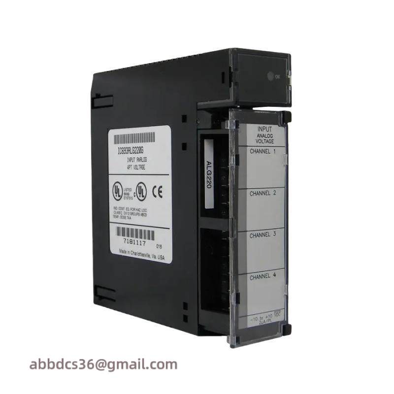 ic693alg220g_ge_analog_voltage_input_module.jpg GE IC693ALG220G: Advanced Analog Voltage Input Module for Industrial Automation