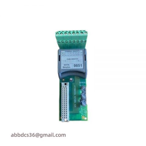 ICS TRIPLEX T9851 Analogue Output Module, Control & Automation Solutions