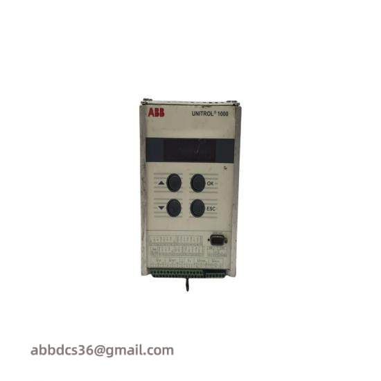 ABB 3BHE014557R0003 UN1000b-Z, V3 Voltage Regulator