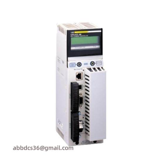Schneider Electric 140CPU67260 Unity Hot Standby Processor with Multimode Ethernet