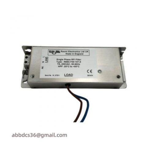 Omron R88A FIW 107-E RFI Filter, Advanced Protection for Industrial Automation Systems