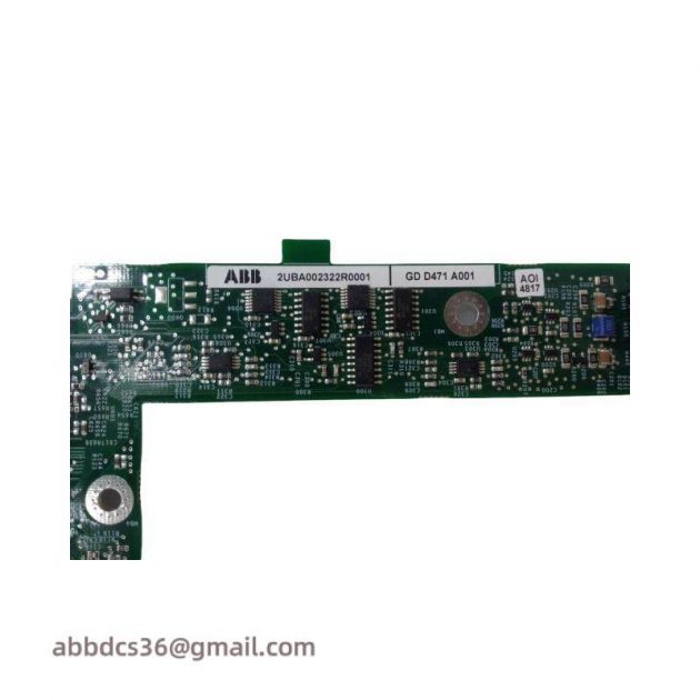 ABB GDD471A001 High-Performance Digital Relay for Industrial Automation