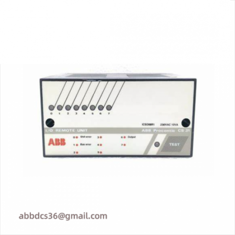 ABB ICSO08R1 Binary Input Module 230V