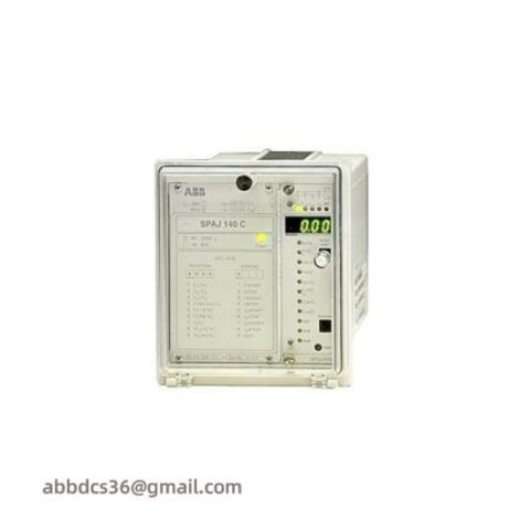 ABB SPAJ140C-AA Current & Earth Fault Relay, for Industrial Control Applications