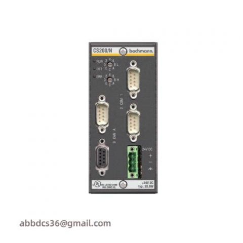 BACHMANN CS200/N - Bachmann plc's High-Performance Control Module