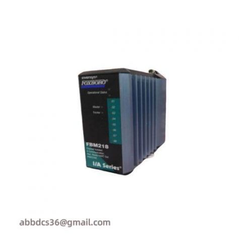 Invensys Foxboro FBM218 P0922VW Redundant Output Module: Advanced Control Systems Innovation