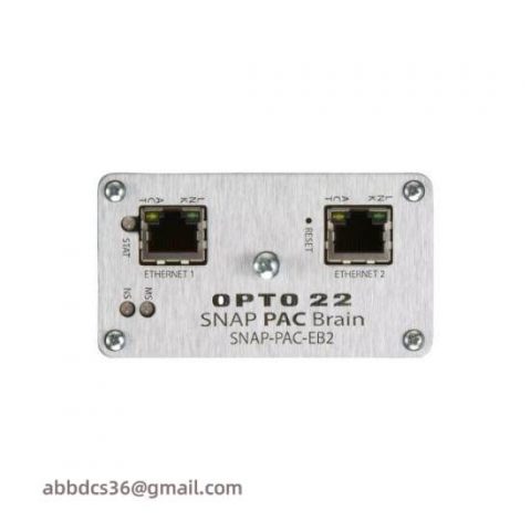 OPTO22 SNAP-PAC-EB2 Industrial Control Module, High-Performance Ethernet Bridge for Automation Systems