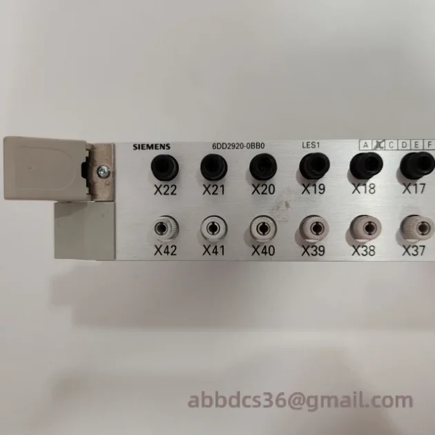 Siemens 6DD2920-0BB0 Industrial Control Module