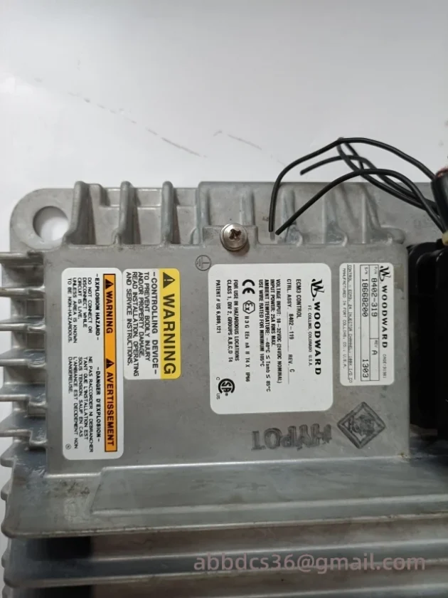 WOODWARD 8402-319 8402-119 Control System Module