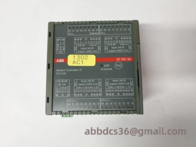 ABB 07DC92D GJR5252200R0101 Digital I/O Module