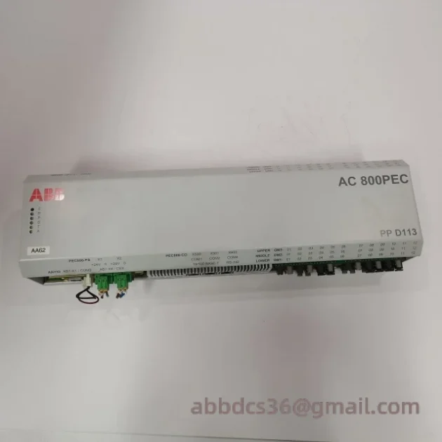 ABB 3BHE023784R1023 PP D113 B01-10-150000 Industrial Control Module