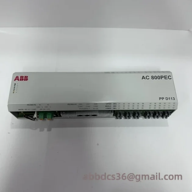 ABB 3BHE023784R2530 PPD113B01-25-111000 Industrial Control Module
