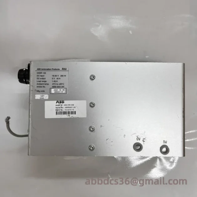 ABB DSSR122 48990001-NK Logic Control Module for Industrial Automation