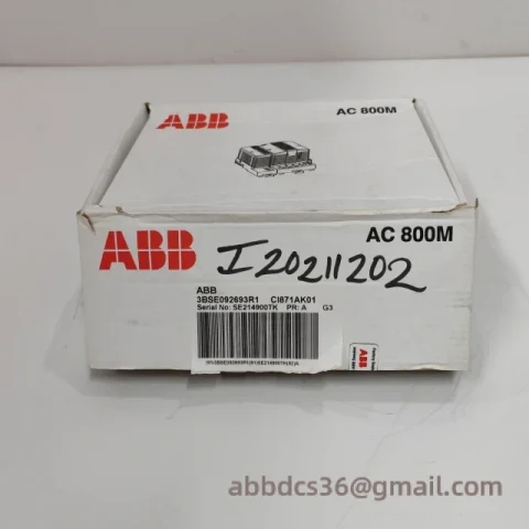 ABB CI871AK01 3BSE092693R1 - Advanced Industrial Control Module