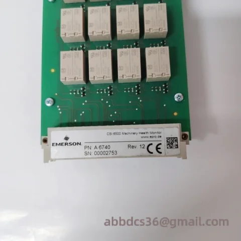 EMERSON A6740 16 Channel Relay Output Module