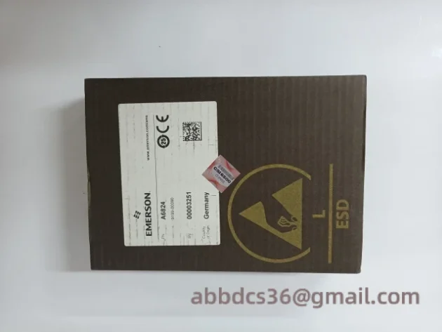 EMERSON A6824 Self-Diagnosis Technology, A High-Performance Industrial Control Module