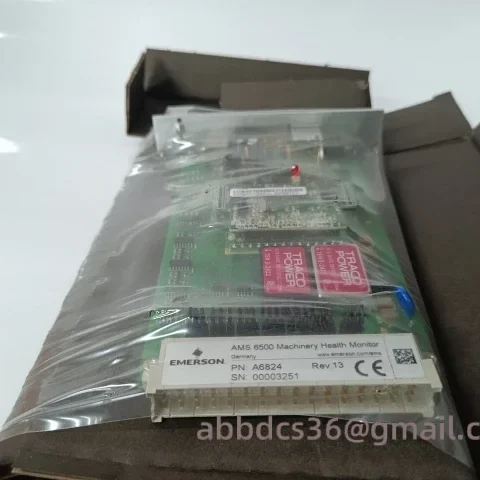 EMERSON A6824 Self-Diagnosis Technology, A High-Performance Industrial Control Module