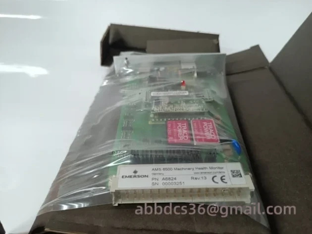 EMERSON A6824 Self-Diagnosis Technology, A High-Performance Industrial Control Module