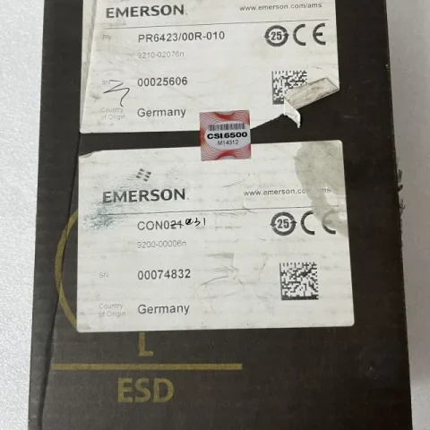 EMERSON PR642300R-010+CON021 Industrial Control Module