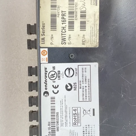 Enterasys A2H254-16 P0973BK Industrial Control Module