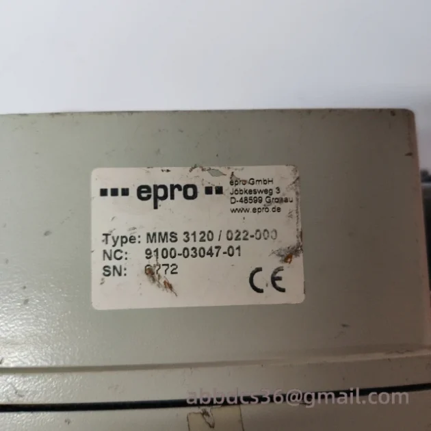 EPRO MMS3120 022-000 9100-03047-01 Programmable Logic Controller Module