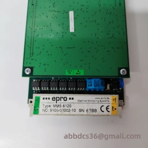 EPRO MMS6120 9100-00002-10 High-Precision Dual Channel Shaft Displacement Monitor