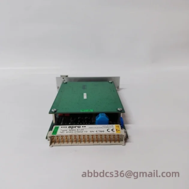 EPRO MMS6120 9100-00002-10 High-Precision Dual Channel Shaft Displacement Monitor