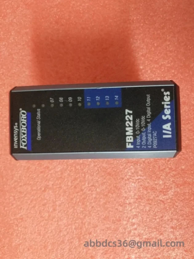 FOXBORO FBM227 P0927AC Control System Module, Industrial Automation Solutions