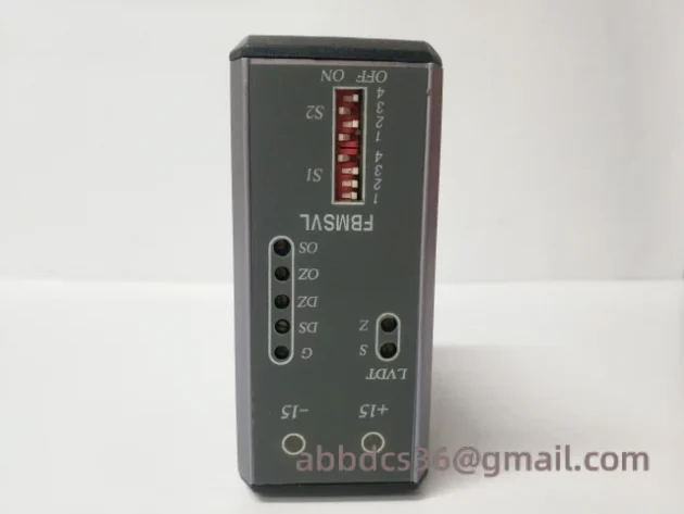FOXBORO FBMSVL Control Module - Industrial Automation Component