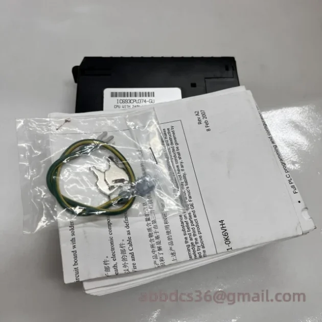 GE IC693CPU374-GU High-Performance CPU Module for Automation Control Systems