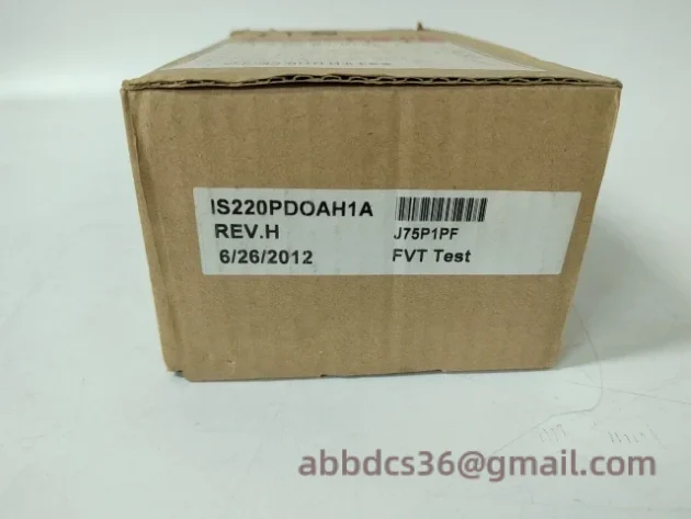 GE IS220PDOAH1A: Advanced Control Module for Discrete Output Solutions