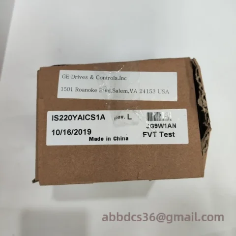 GE IS220YAICS1A rve L Industrial Control Module