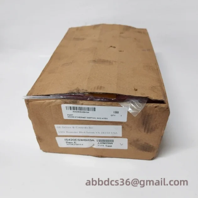 GE IS420ESWBH3A Mark VIe Series Industrial Ethernet Switch