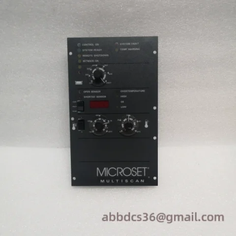 Microset 104988-E03 Control Module for Automation Systems