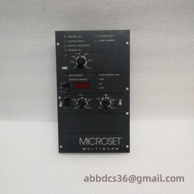 Microset 104988-E03 Control Module for Automation Systems