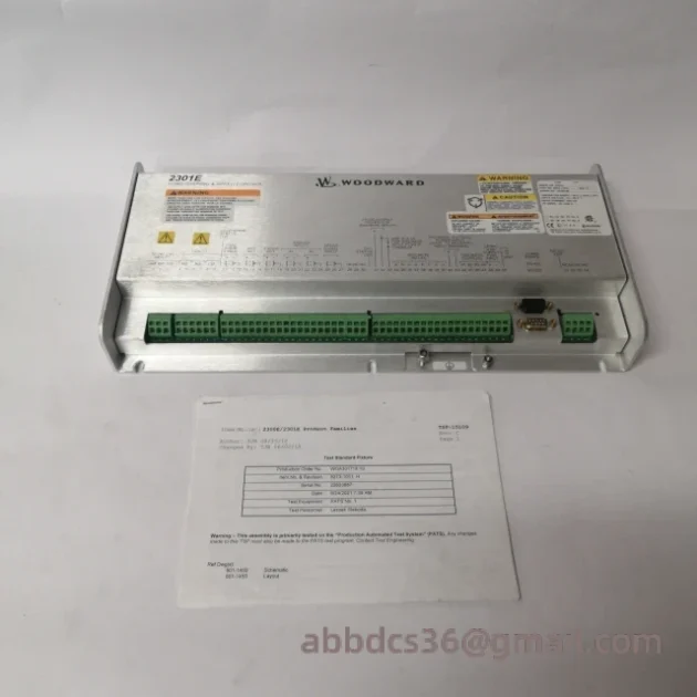 WOODWARD 2301E 8273-1011 High-Precision Control Module