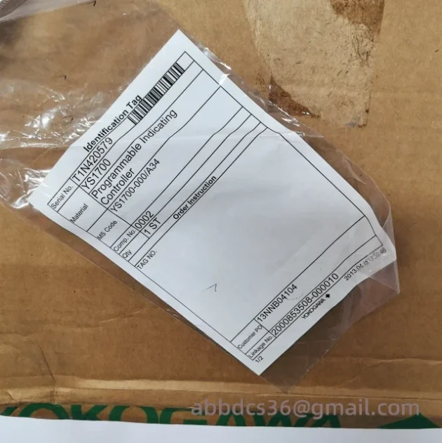 YOKOGAWA YS1700-000A34 Programmable Indicating Controller Module