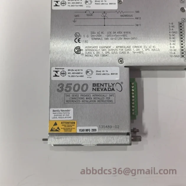 Bently Nevada 135489-02 I/O Module