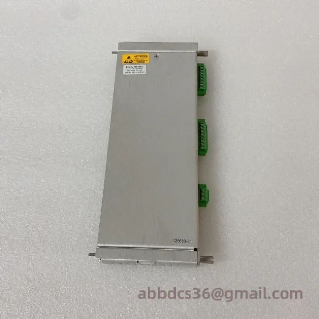 ABB 125680-01 Industrial Control Module, Advanced Automation Solutions