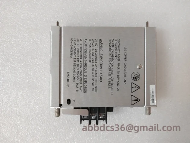 Bently Nevada 125840-01 AC Power Input Control Module