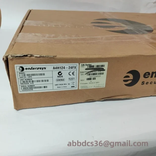 ENTERASYS A4H124-24FX P0973JN - Industrial Control Module