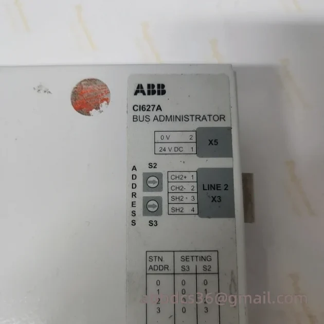 ABB CI627A 3BSE017457R1 - High-Performance Industrial Control Module
