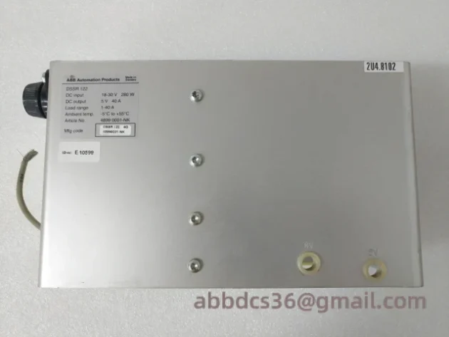 ABB DSSR122 4899001-NK Industrial Control Module