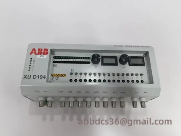 ABB XUD194 3BHE018137R0001 AC800PEC Industrial Control Module