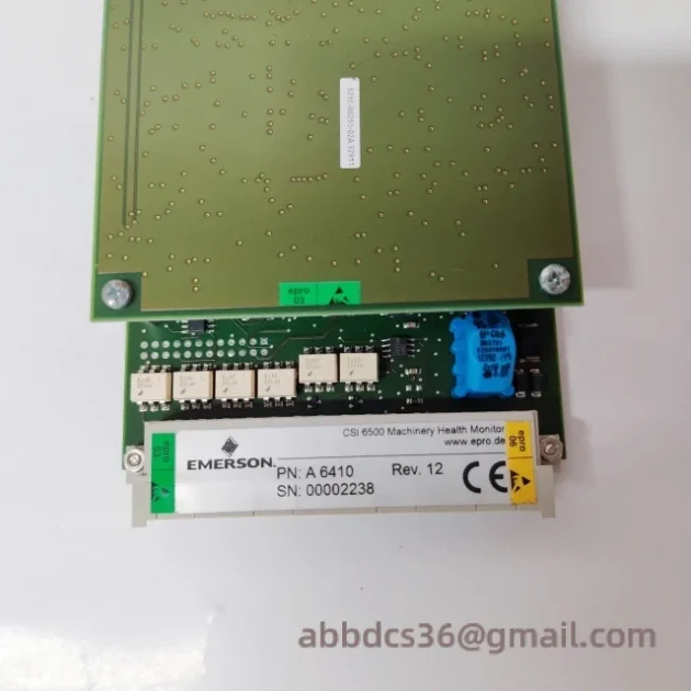 EMERSON A6410 - High-Performance Semiconductor Control Module